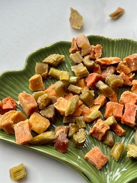 Сибирские цукаты ревня и тыквы в тубусе, 250мл