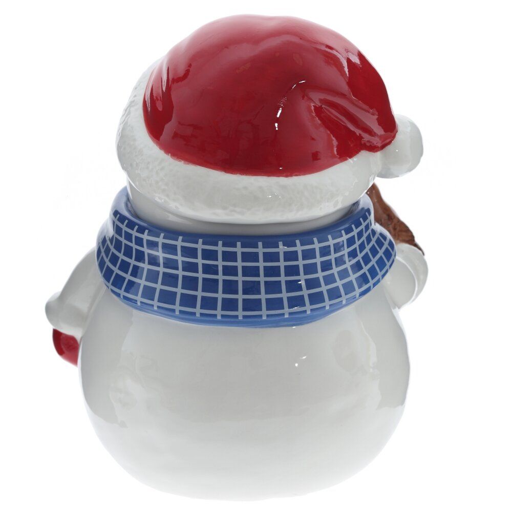 GAEM Конфетница "Снеговик", 1, 1, 1480 мл, L18 W14 H22 см