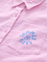 Рубашка для девочки Next AD6-054, Розовый