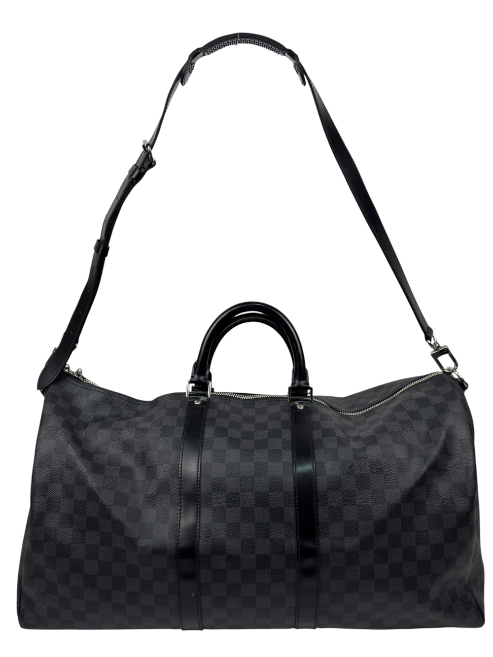 Сумка Louis Vuitton Keepall 55 Bandouliere Damier Graphite