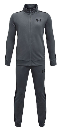 Детский теннисный костюм Under Armour Knit Track Suit - pitch gray/black