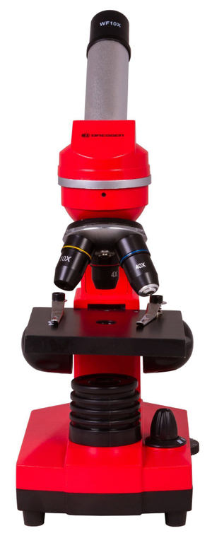 Микроскоп Bresser Junior Biolux SEL 40-1600x, красный