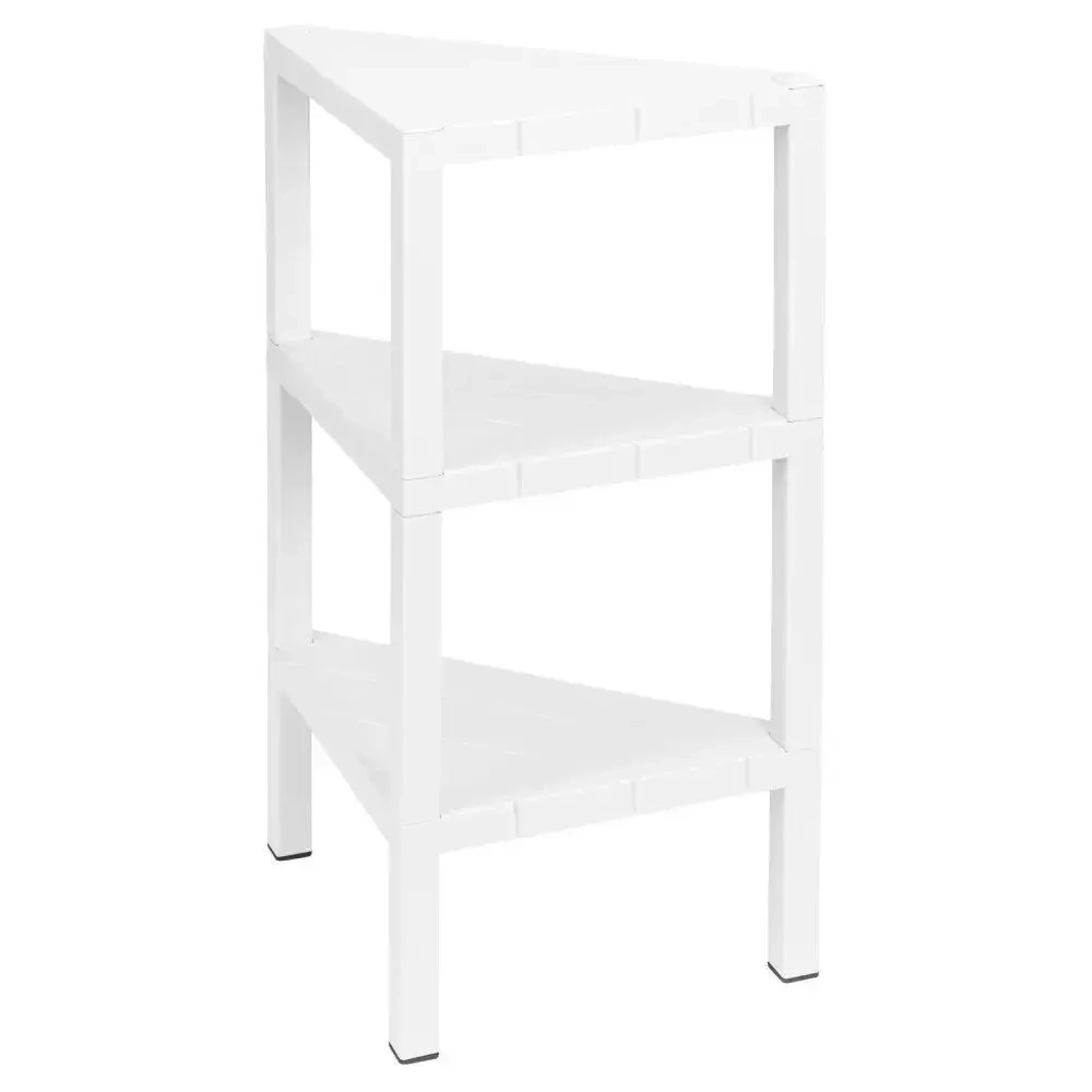 Этажерка угловая nature 330х725 мм (белый) (комплект 4 шт)