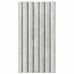 Стеновая реечная панель Альберо, Эко-шпон Дуб нордик, 120*16*2750 мм