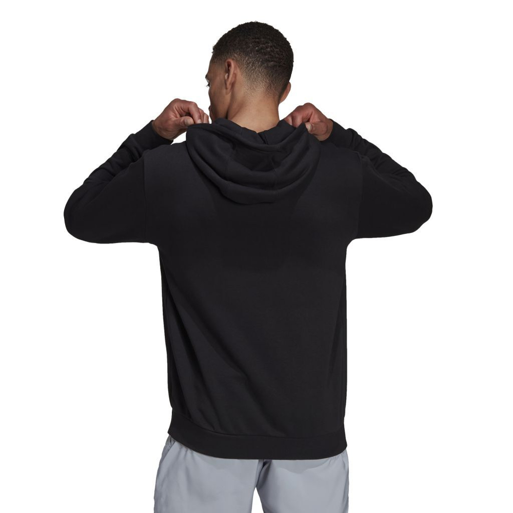 Мужская теннисная кофта Adidas Category Graphic Hoodie M - black/white