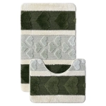 Коврик из полипропилена на латексной основе, L'CADESI LEMIS, 60см из 2 штук,3215 Зелен