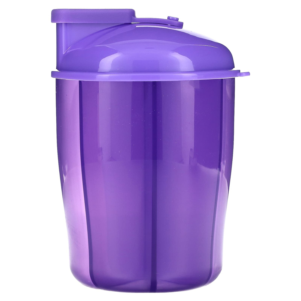 Ezy Dose, Витаминный органайзер с этикетками, фиолетовый, 1 шт.