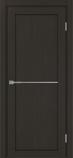 Межкомнатная дверь Optima Porte ТУРИН 502АППSC.11 Молдинг AL мат.хром