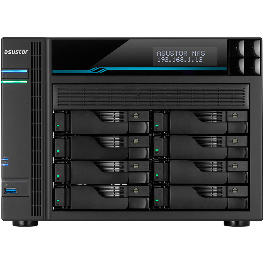 Сетевой накопитель NAS ASUS / ASUSTOR AS6508T (LOCKERSTOR 8) (90IX0201-BW3S10)