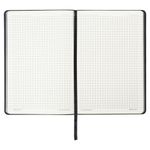 Блокнот в клетку А5 (148x218 мм), 80 л., под кожу красный BRAUBERG "Metropolis Mix", 111039