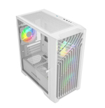 Компьютерный корпус Powercase Mistral Micro X4W TG White