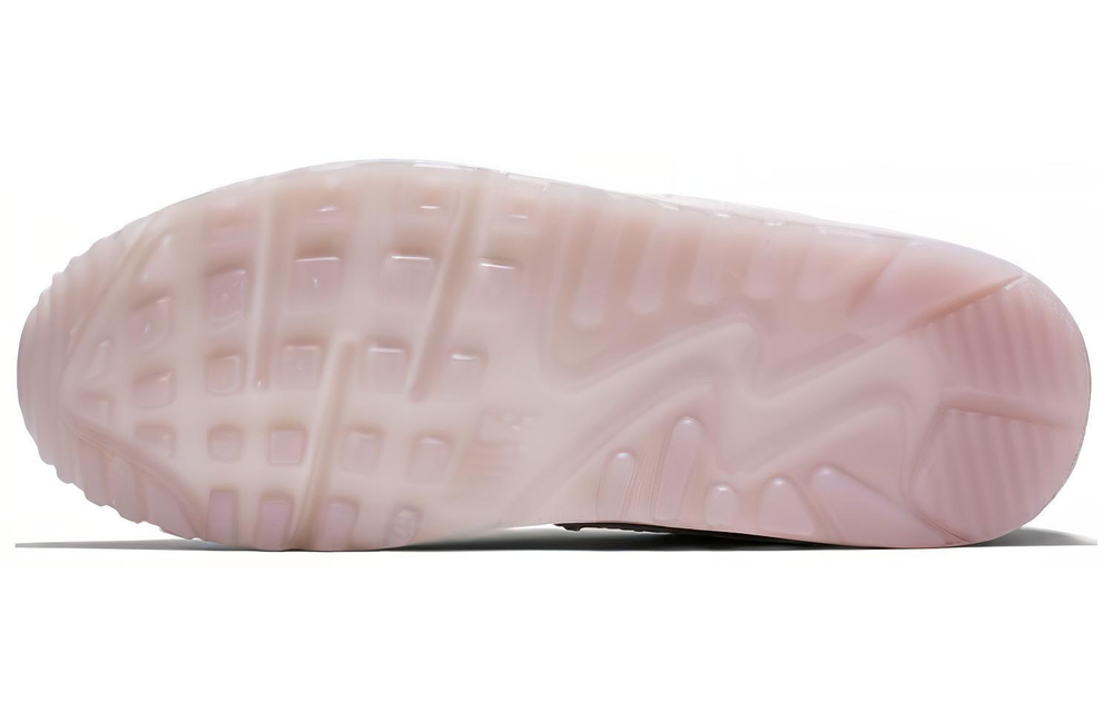 Кроссовки Nike Air Max 90 Velvet Particle Rose (Женская размерная сетка)