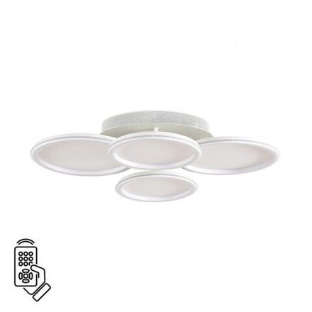 8380/95CL LEDIO LN26 000 белый, металл/акрил Умная люстра потолочная с ПДУ и голосовым управлением LED 95W 3000-6500К 220V ALIS SMART