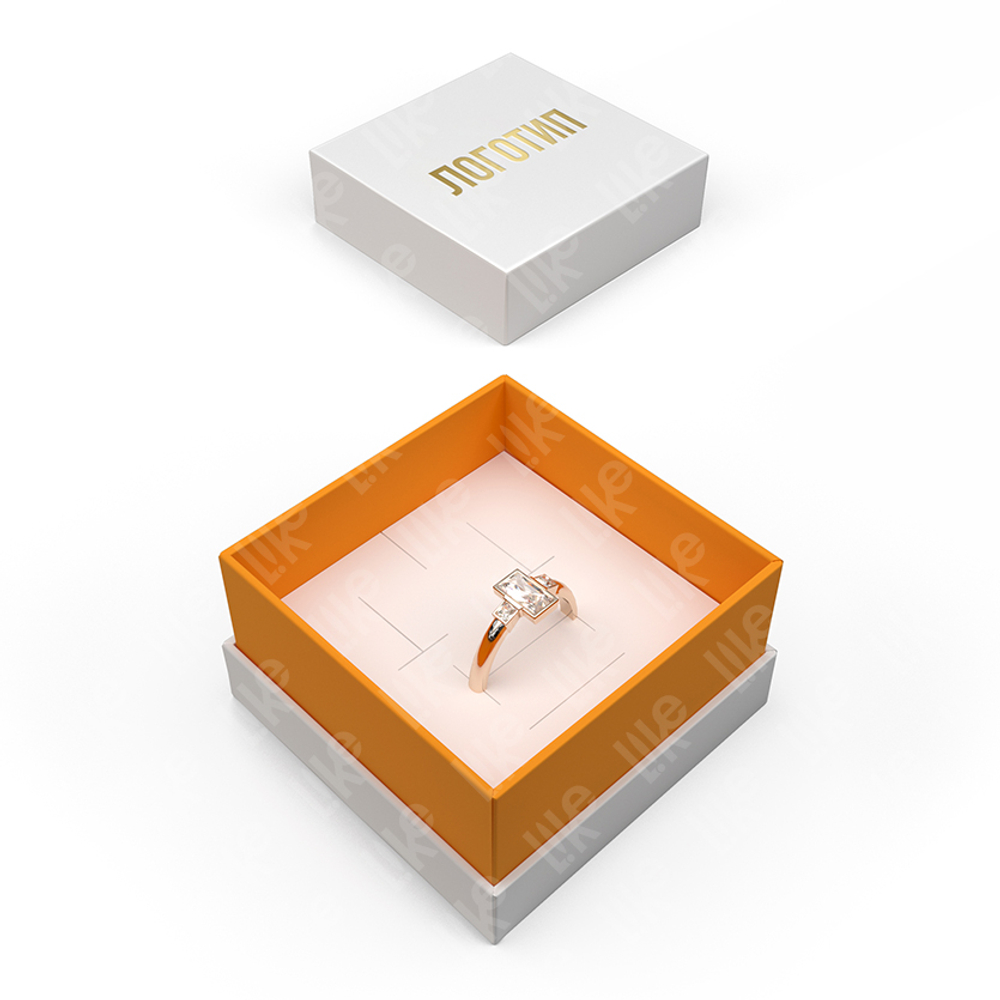 Футляр картонный остроугольный «Самба» 60x60x36 мм.