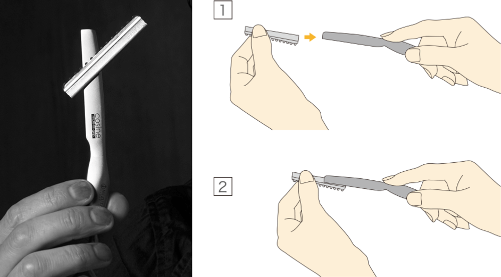 Бритва Mizutani Cosine Rubber