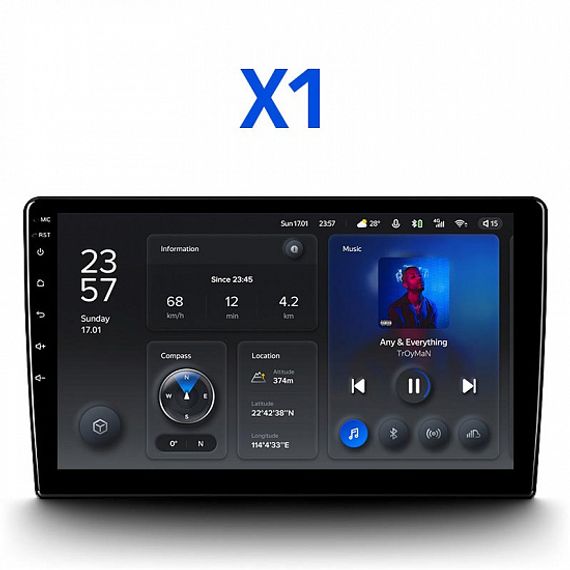 TEYES монитор X1 10&quot; 232 4G