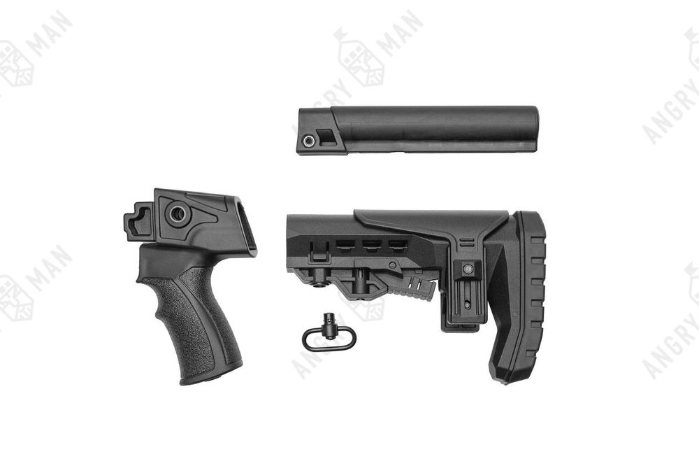 Комплект: Телескопический приклад на Сайгу охотвариант, Atom, K.Arma