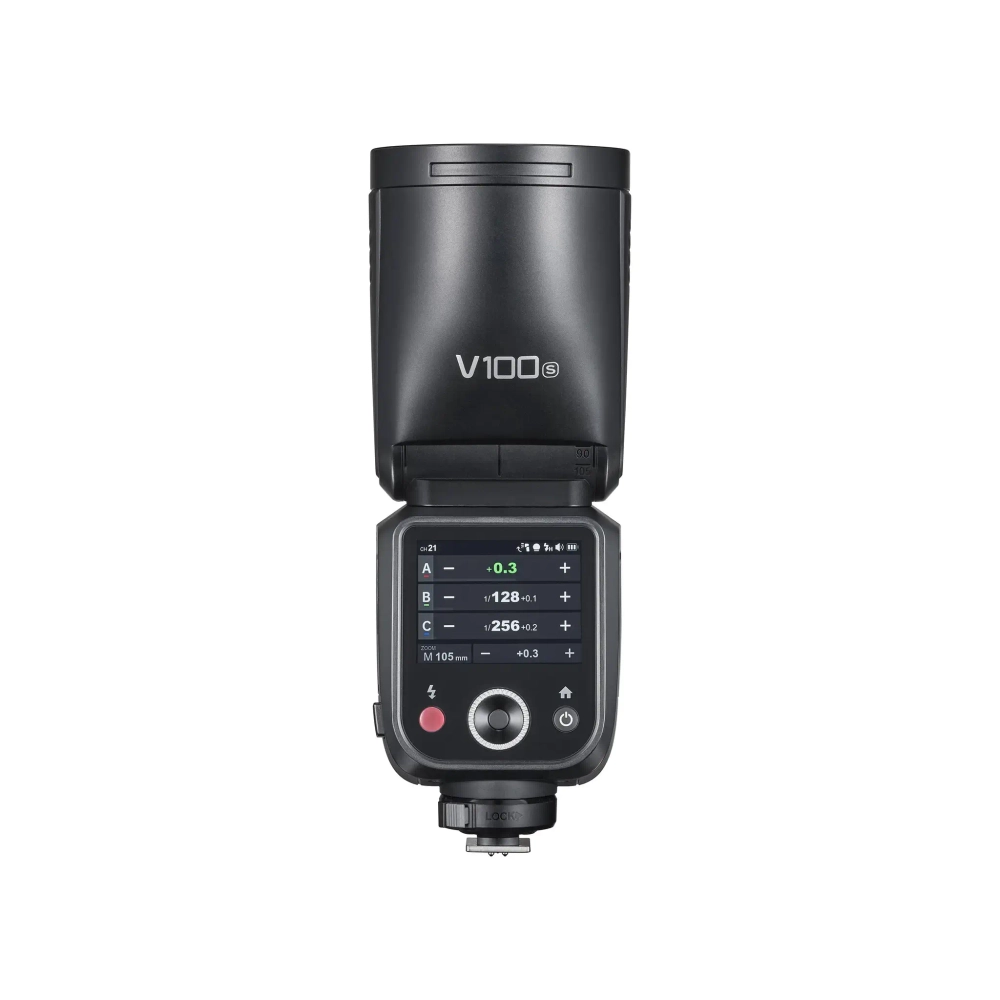 Вспышка накамерная Godox V100S TTL с круглой головкой для Sony