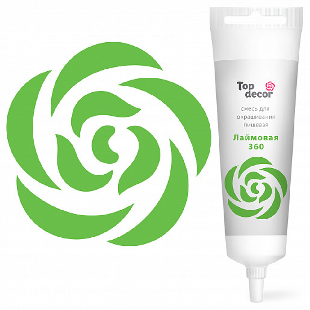 Краситель пищевой лайм  Топ-продукт 100 гр