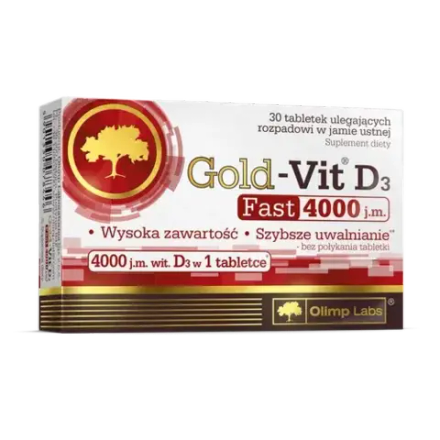 Olimp Gold-Vit D3 Fast 4000 - 30 таблеток