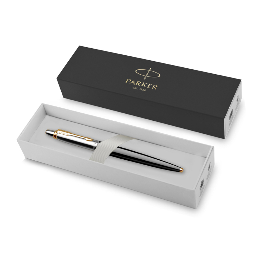 Parker Jotter Originals Recycled Black GT, шариковая ручка, M, подар.кор.
