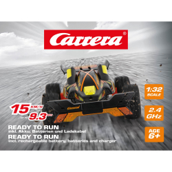 Радиоуправляемый автомобиль Carrera RC Orange Jumper 320010 1:32 с рампой 2,4 ГГц — фото 4