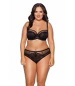 Трусики-бразилиана со средней линией талии Puella (Размер: XXL) (Цвет: телесный)