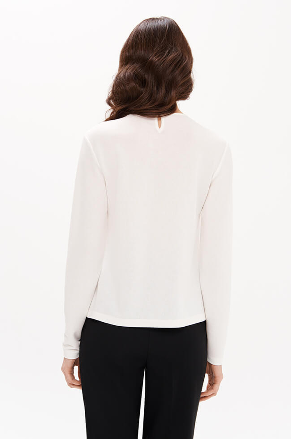 23373 Блузка женская (молочный)