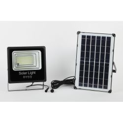 ЭРА Прожектор светодиодный уличный на солн. бат. 100W, 1200 lm, 5000K, с датч. движения, ПДУ, IP65 ( | Уличное освещение на солнечных батареях