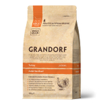 Grandorf Adult Sterilised Сухой корм для стерилизованных кошек с индейкой, 400 гр