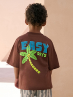 Футболка для мальчика Next AG8-704, Коричневый