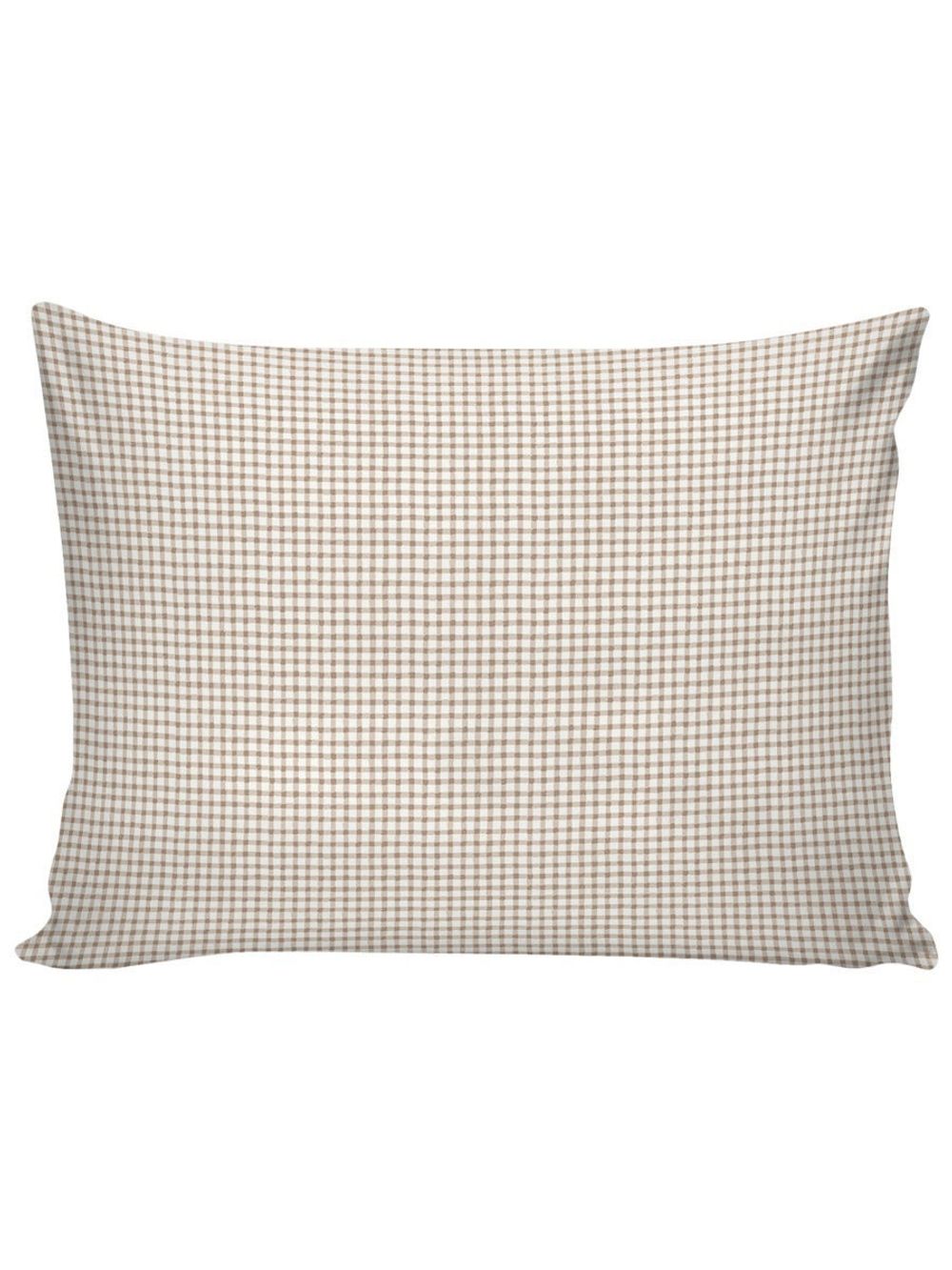 Постельное белье Сказка "Бежевая клеточка" 1,5-сп Наволочка 70х70 см 1 шт Простынь на резинке 90х200 см Пододеяльник 145х215 см, перкаль