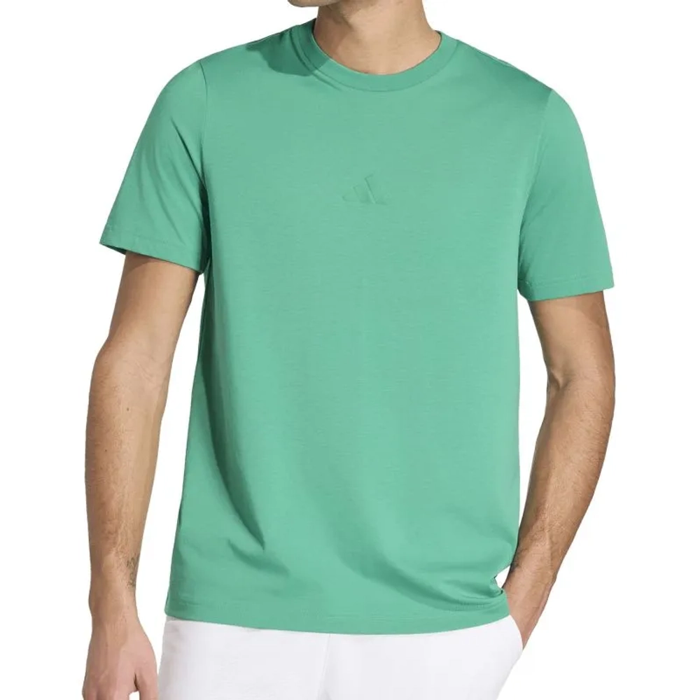 Мужская теннисная футболка Adidas Tennis Graphic - court green