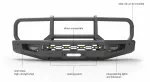 Бампер силовой передний для BAW 212 T01 2024+ Защита картера Стальной бампер