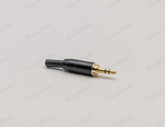 Mini Jack 3,5 mm с наружной резьбой (Черный)