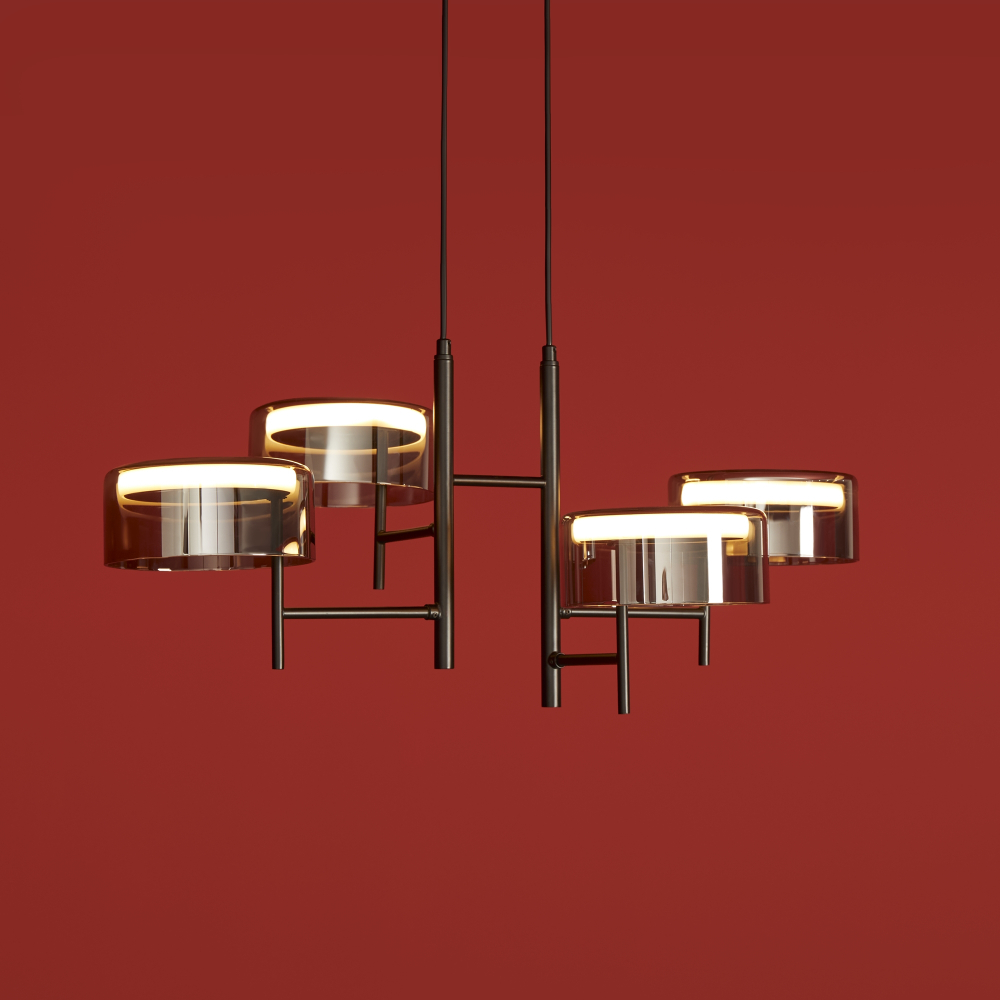 Подвесная светодиодная люстра Freya Tower FR5536PL-L14B