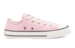 Big kids Converse All Star series Low Top comfortable casual non-slip wear-resistant low-cut children's canvas shoes pink and white