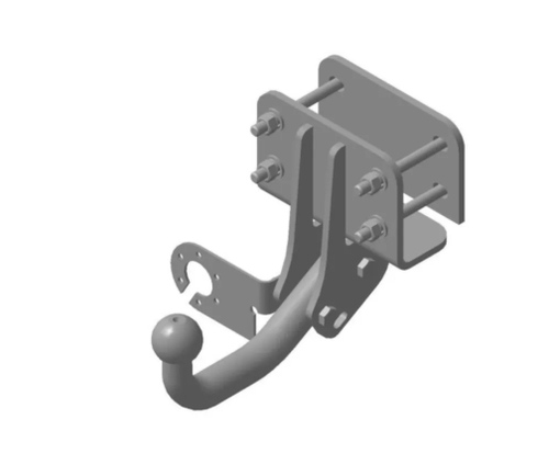 Фаркоп на TOYOTA HILUX (2005-2015) (без электрики, паспорт/сертификат в комплекте) Автос.TY 27