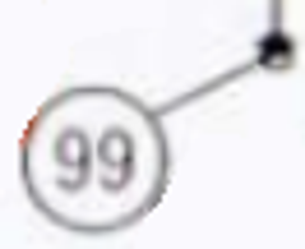 Запчасть №99 для Hybest GSR40A. Предохранительная гайка