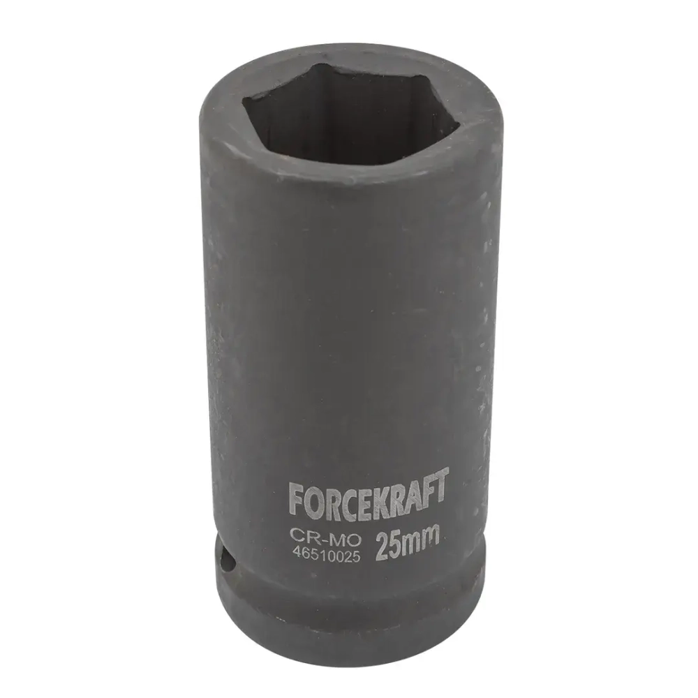 Головка ударная глубокая 3/4'', 25мм (6гр.) FORCEKRAFT FK-46510025