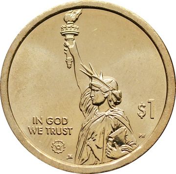 1 доллар 2020 D США «Американские инновации - Массачусетс. Телефон»