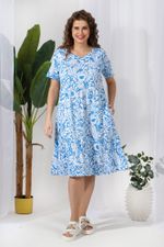Платье Ассоль-1 Виотекс ГОЛУБОЙ