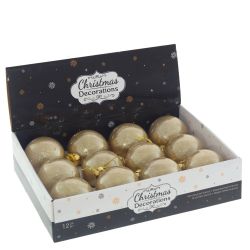 GAEM Набор из 12шт Украшение новогоднее "Шар", D 8 см, L35 W26 H8,5 см