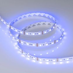 Светодиодная лента RT-B60-10mm 12V RGB (14.4 W/m, IP20, 5060, 5m) (Arlight, Открытый) 012340(2)