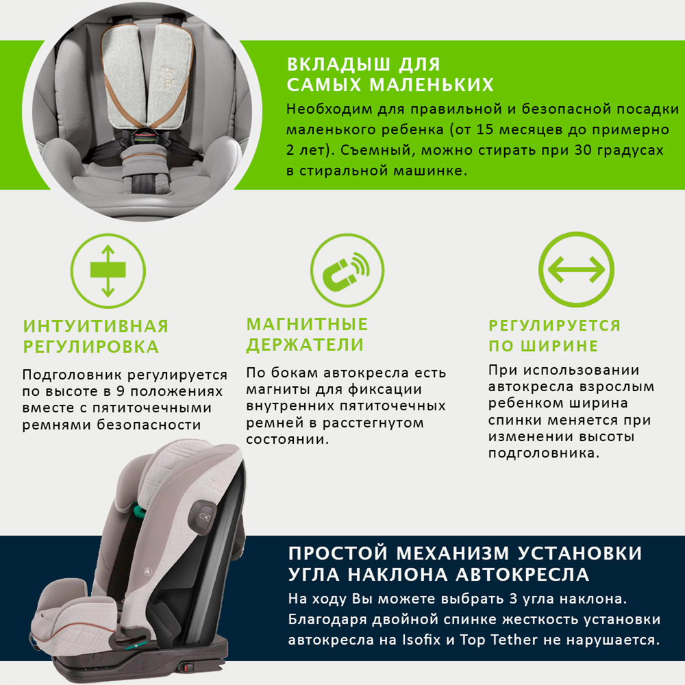 Детское автокресло Joie I-Plenti