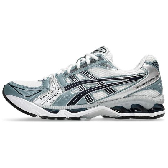 Asics Gelj Kayano 14 Бежевые кроссовки Низкие Бело-серые Унисекс