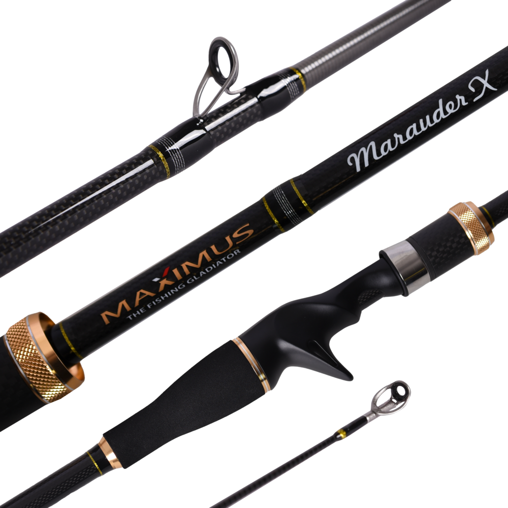 Удилище кастинговое Maximus MARAUDER-X С 662M 1,98m 7g-28g 2pcs