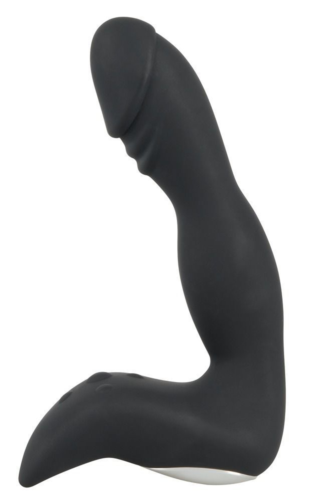 Черный перезаряжаемый вибростимулятор простаты Rechargeable Prostate Stimulator