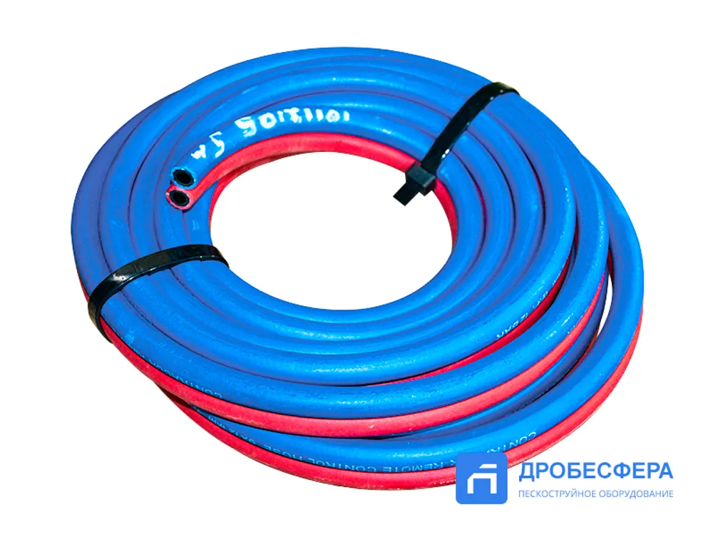 Шланг воздушный Contracor Twin-Line d=6 мм бухта 40 м