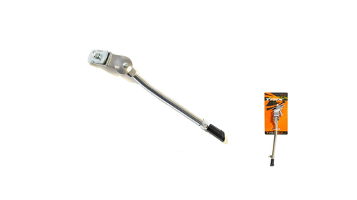 Подножка TRIX  20-28", алюминиевая, крепление центральное, регулируемая, серебристая